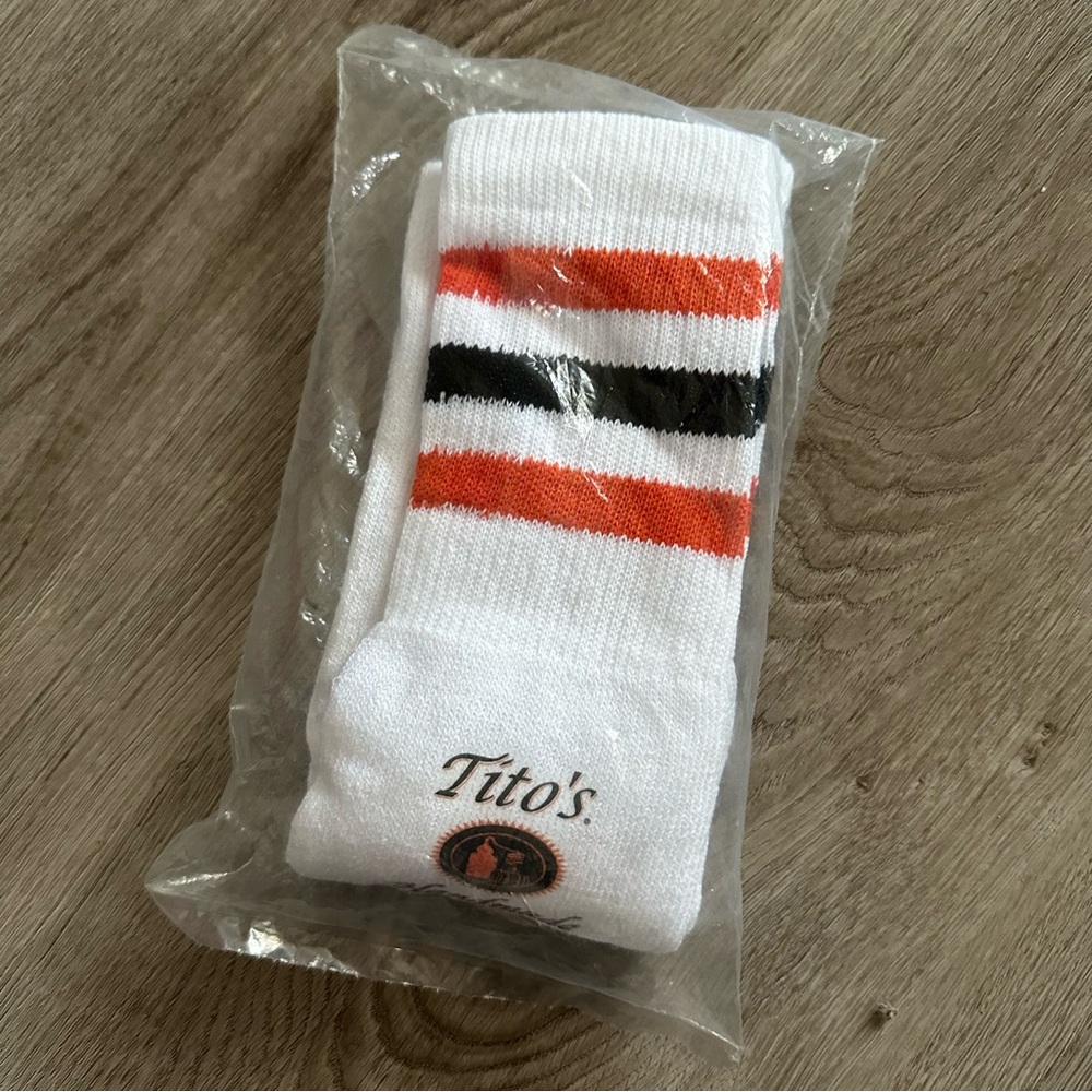 Tito’s Vodka Tube Socks